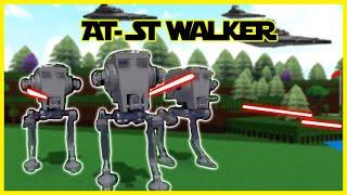 AT-ST walker tutorial | build a boat for treasure | tutorial