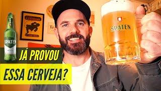 Cerveja Spaten chega ao Brasil! Já provou uma Munich Helles puro malte?