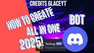 || Working || How to Create All in one Bot || Credits GlaceYT || 2025 || Free Hosting.