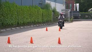 HanoDrive - Uitwijk oefening - motorrijles AVB examen