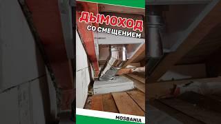 Сендвич-дымоход и кирпичный щиток #баня #щиток