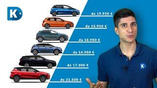 TOP 10 AUTO per chi ha 20.000 euro