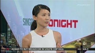 28 May 2015 - CNA Singapore Tonight : Jeanette Aw and Christie Chua