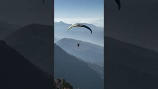 Paragliding in Tehri Garhwal | #paragliding #tehrigarhwal #uttarakhand #ytshorts