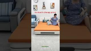 foldable bed  space saving furniture kraft furniture space saving furniture ideas 🫣 #shortsfeed