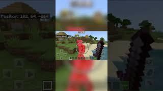Iron Golems CRACK When Health Decreases On MC BEDROCK Edition #shorts