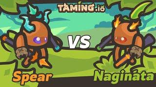 Taming.io Rating Spear vs Naginata Better Weapons?