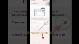 Data saver ko ON kaise kare || how to ON data saver || #techsuryabhai
