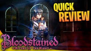 Bloodstained: Ritual of the Night Review - A nostalgic and beautiful metroidvania