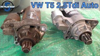 VW T5 2.5 TDI Automatic Transporter - Starter Motor Replacement!