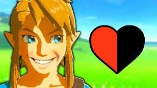 Zelda, but if I take damage my game gets WEIRD