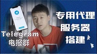 Vedio Talk | Telegram电报群专用代理服务器 MTproto-proxy搭建，随时随地都可以使用。