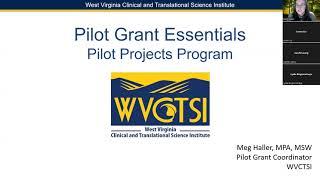 WVCTSI Pilot Grants Information Session