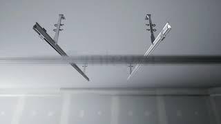 INTEGRA - Clip-in metal ceiling system