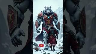 Legends of the Great Steppe: Warriors of Four Nations #shorts #aiart #aigenerated