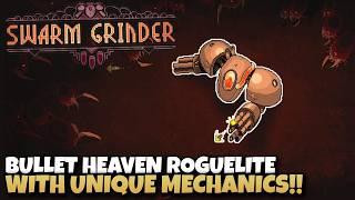 EXCELLENT Bullet Heaven Roguelite With Unique Mechanics! | Swarm Grinder