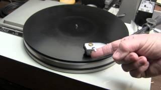 Rek O Kut Micropoise tonearm anti skate test