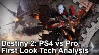 [4K] Destiny 2 Beta PS4 vs PS4 Pro: Can Bungie Deliver Full 4K Gameplay?