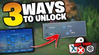 NEW! 3 WAYS to ENABLE ULTRA GRAPHICS & ULTRA REFRESH RATE | Mobile Legends + No Root