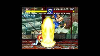Desperation: Power Geyser - Terry Bogard vs Franco Bash #shorts #gaming