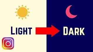 Enable DARK Mode in Instagram for PC [English]