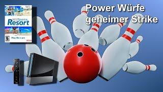 Wii Sports Resort 12 Strike hintereinander • 3000 Punkte power Würfe geheimer Strike