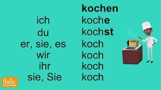 Learn German / Verb conjugation