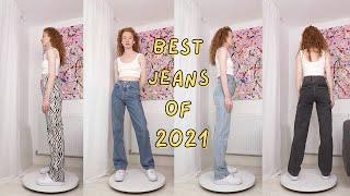 my favourite jeans of 2021  ft. topshop, levis, weekday, asos, pull & bear