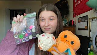 Tapping, scratching, and fidgeting with different keychains and fidget toys | ASMR