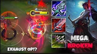 YONE IS PRETTY BROKEN AND HARD TO KILL WITH THESE 3 CORE ITEMS! WILD RIFT (RUNES & BUILD)