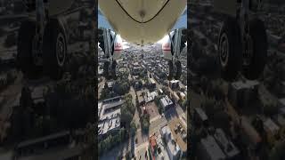 Beautiful Landing in San Diago International Airport US