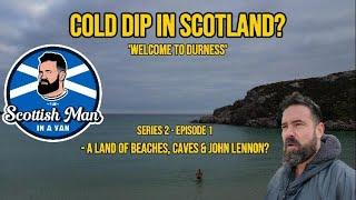 A COLD DIP IN SCOTLAND!