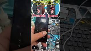 Redmi Note 10 Tochscreen Tidak bisa di sentuh