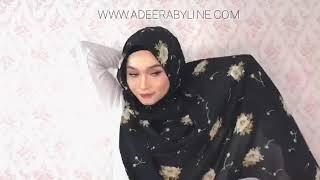 HIJAB | SHAWL TUTORIAL BLOSSOM - LARKSPUR