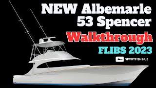 NEW Albemarle 53 Spencer Custom Carolina Sportfishing Boat Walkthrough