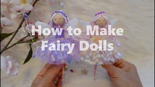 How to Make Fairy Dolls | DIY Ballerina Fairy Dolls | Huong Harmon