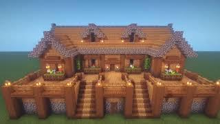 Minecraft : How to Build Simple Survival House Tutorial #1