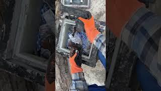 We found an abandoned steel safe / We smashed the safe