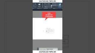 AutoCAD Tips 89 Projection Views #shorts