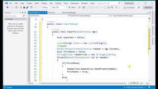 How to Export DataGridView Data to a CSV file in C# (Code)