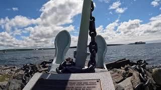 HMCS Bonaventure's Anchor Monument, Halifax NS