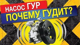 Насос ГУР. Принцип работы и неисправности насоса гидроусилителя. Почему гудит ГУР?