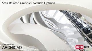 ARCHICAD 21 - Stair Related Graphic Override Options