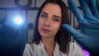 ASMR Deutsch Arzt Roleplay: Cranial Nerve Exam - aber alles ist falsch (Soft Spoken German ASMR)