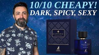 10/10 Dark Spicy Sexy and Cheap Fragrance! | Maison Alhmabra Zaffiro Collection Crafted Oud Review!