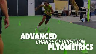 [Elevate Your Game] Elite Football Athletes Complete Change of Direction Plyometric Training Session