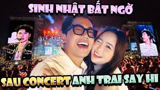 Cris Phan tổ chức sinh nhật bất ngờ cho vợ Mai Quỳnh Anh sau concert Anh Trai Say Hi