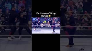 Paul Heyman Taking Bumps 