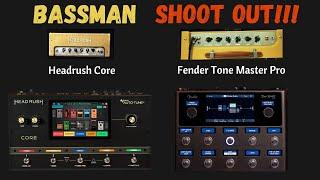 Headrush vs Tone Master Pro Shootout | Bassman Amp Model