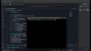 Python Virtual Assistant Project Demo